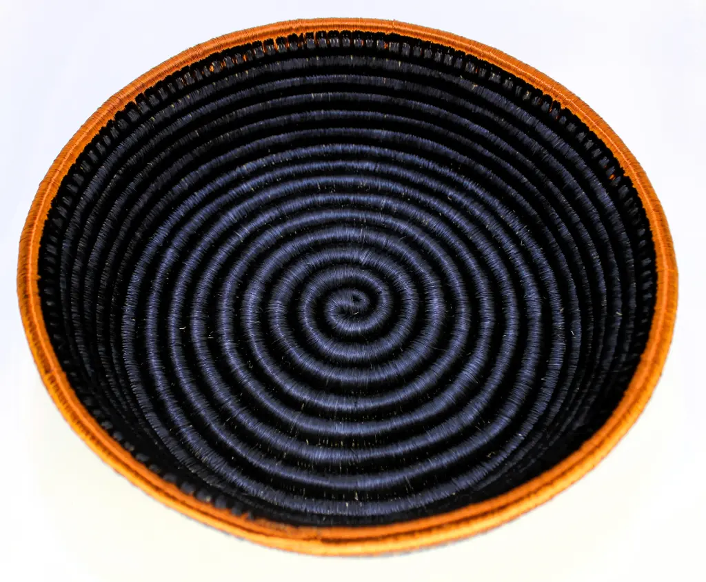 Small Candy Bowl with Copper Accent