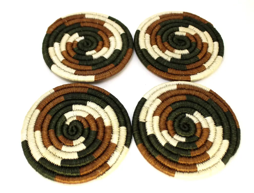 Handcrafted Coasters – Set of 4